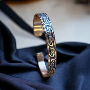 ICONIUM Pure Copper Olympos Design Bracelet